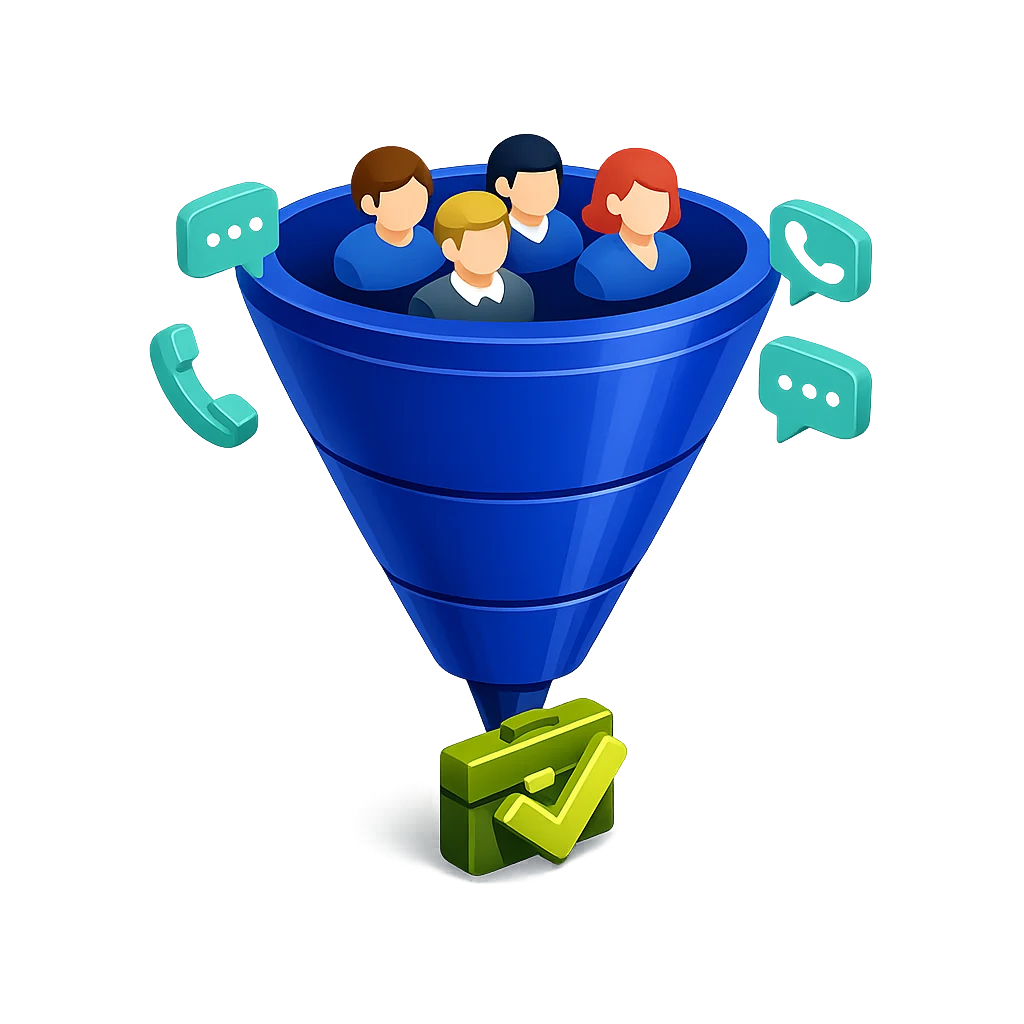1С:CRM — воронка продаж и клиентская база